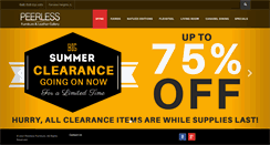 Desktop Screenshot of peerlessfurniture.com